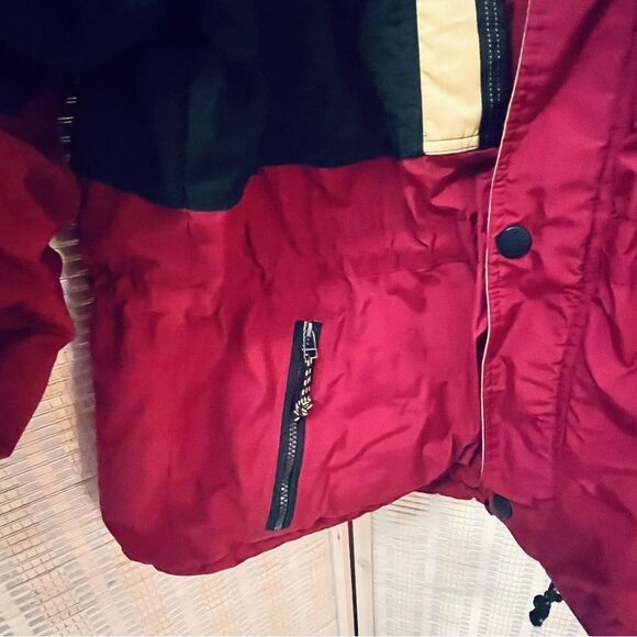 Vintage Obermeyer red,black & yellow ski jacket XL - Picture 7 of 14
